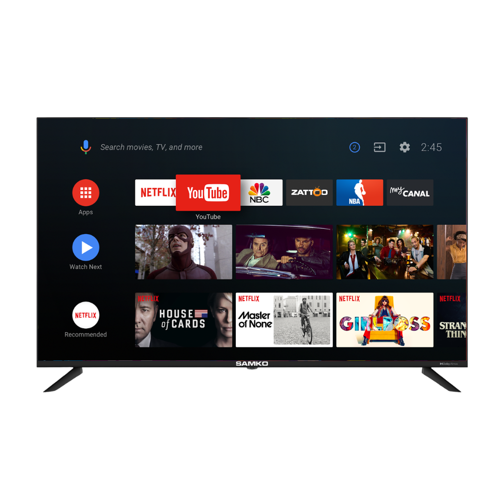 SAMKO 32" SMART VOICE LED TV | Model: 32SMKVD7
